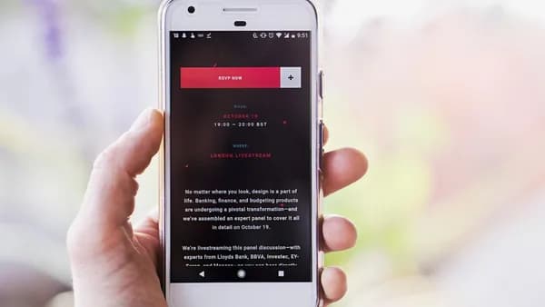 person using white Android smartphone