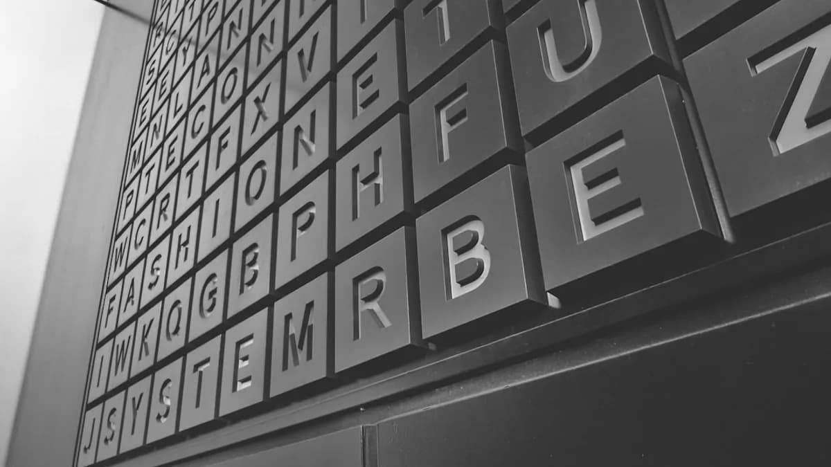 black and white photo of a calendar