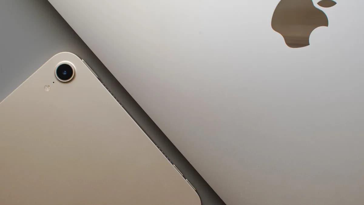 a close up of an apple laptop computer