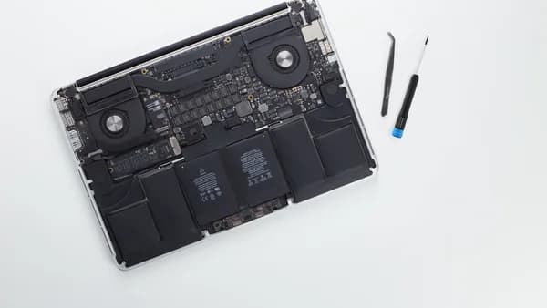 black electronic device