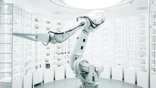 a room with many machines