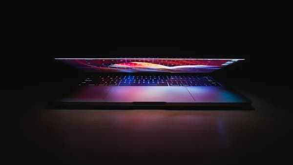 MacBook Pro turned on