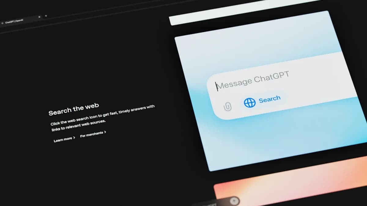 A computer screen showing a chatbot interface.