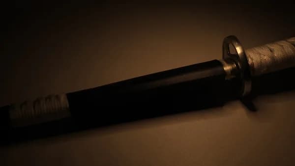 a close up of a metal object on a table