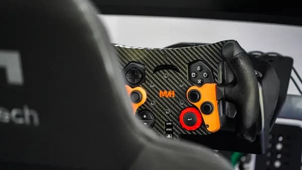 a close up of a video game controller