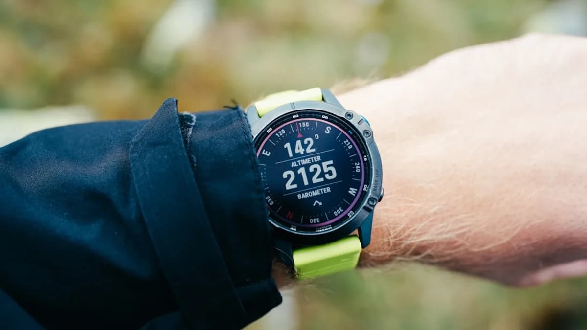 A close up of a person wearing a wrist watch