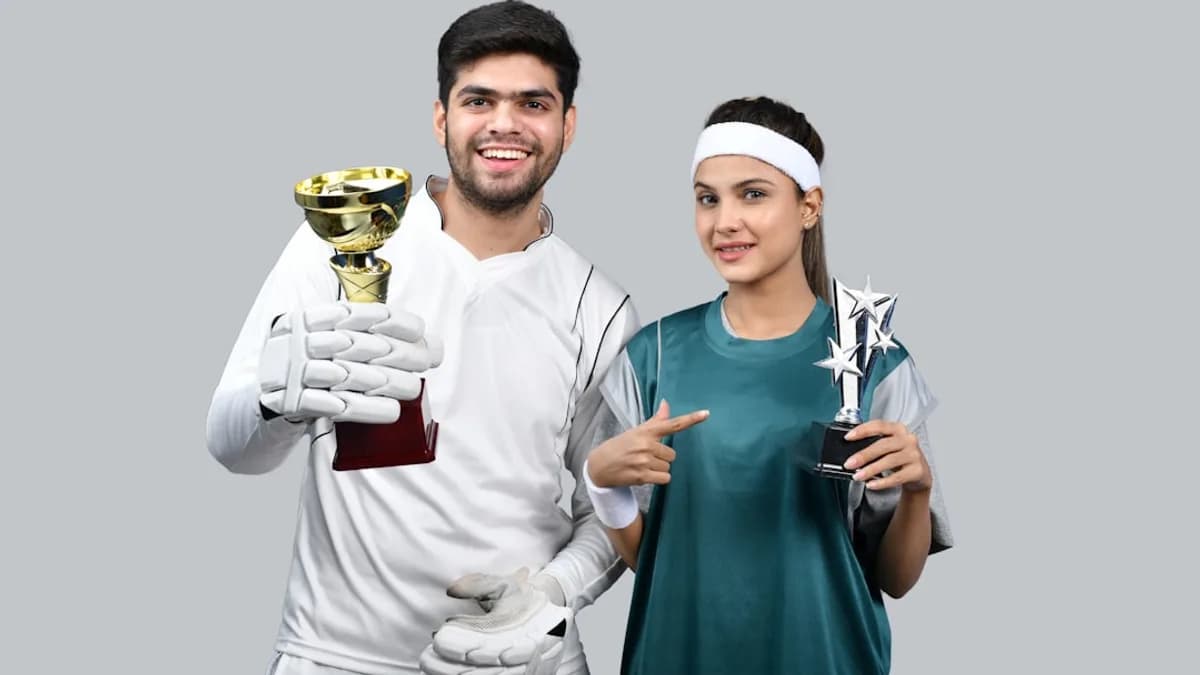 a man and woman wearing clothing