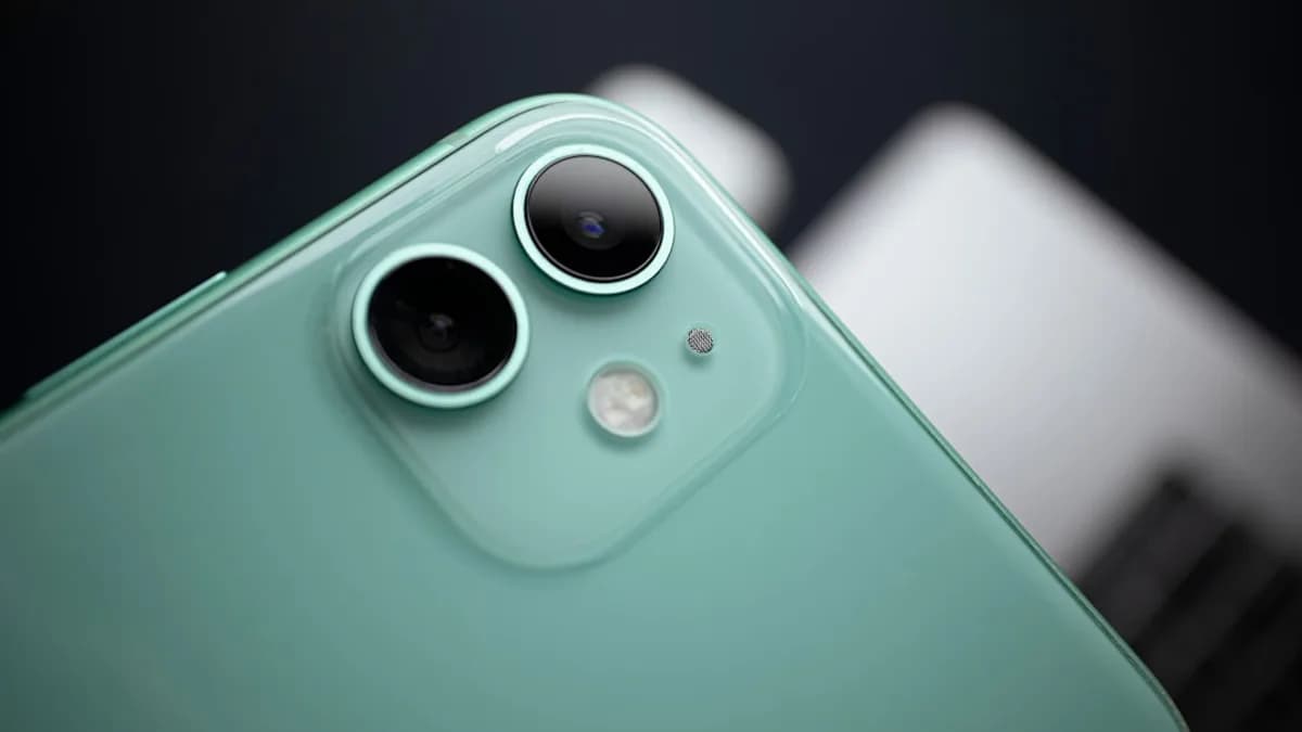 a close up of a cell phone with a camera