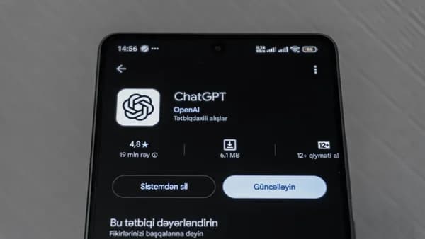 Smartphone screen displaying chatgpt app details.