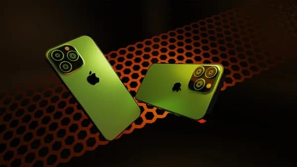 a group of green and black dice