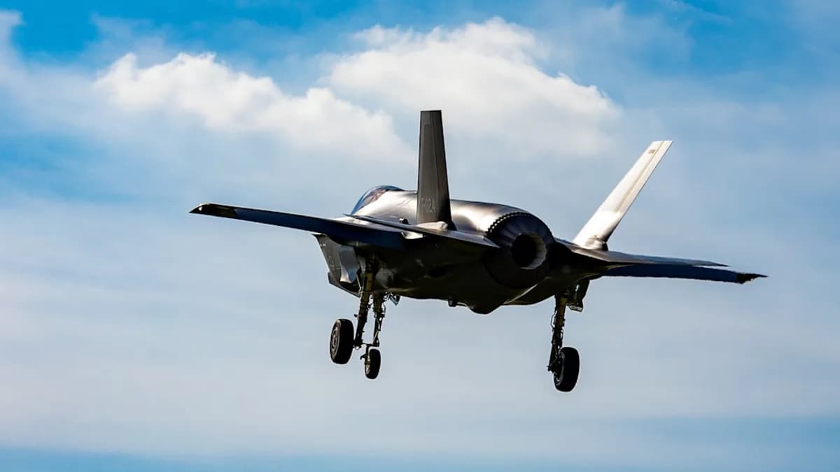 a jet flying in the sky