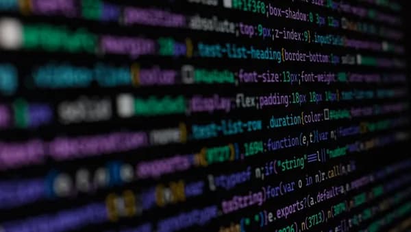a computer screen with a lot of words on it