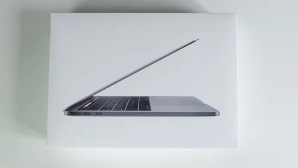black and silver laptop computer