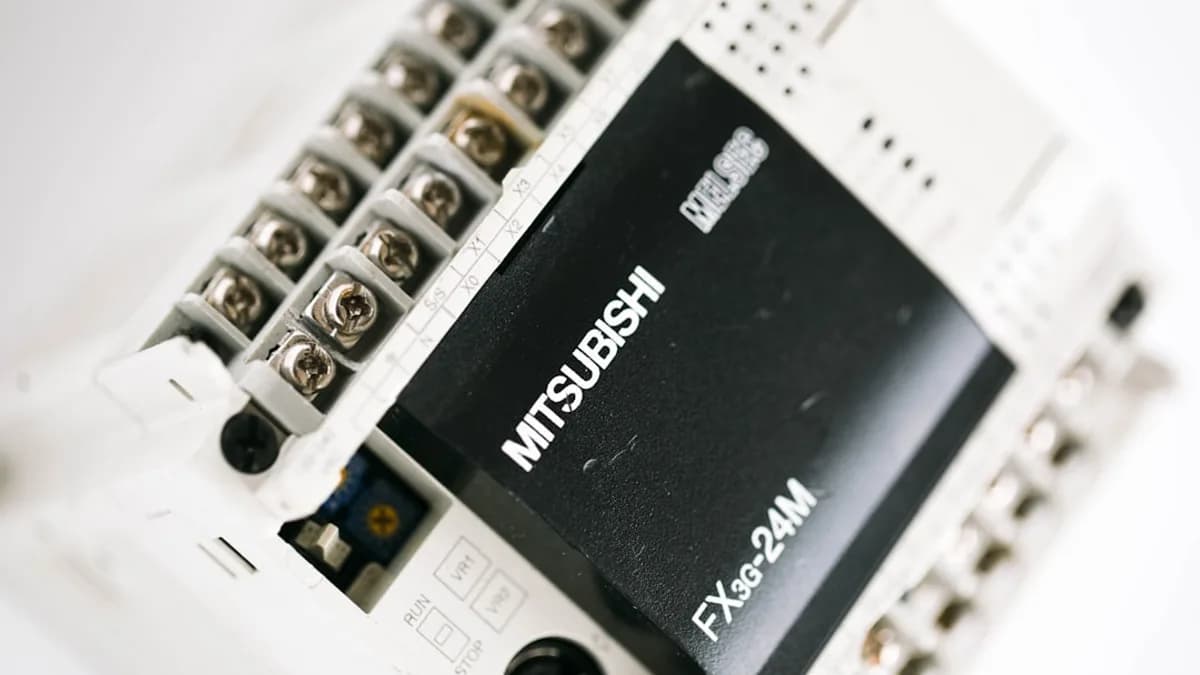 a close up of a device with many wires