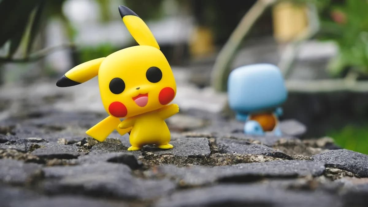 yellow and white pokemon character toy