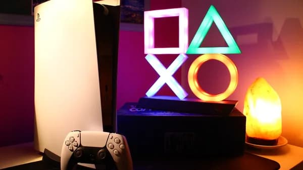 a video game console sitting on top of a table