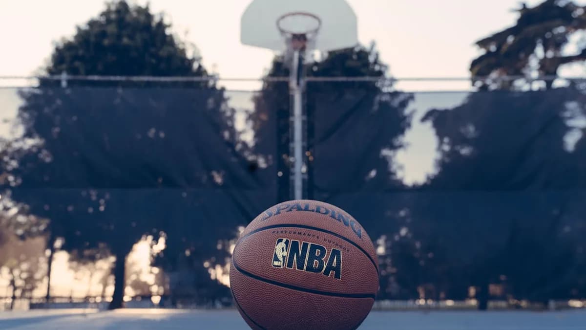 NBA Spalding ball