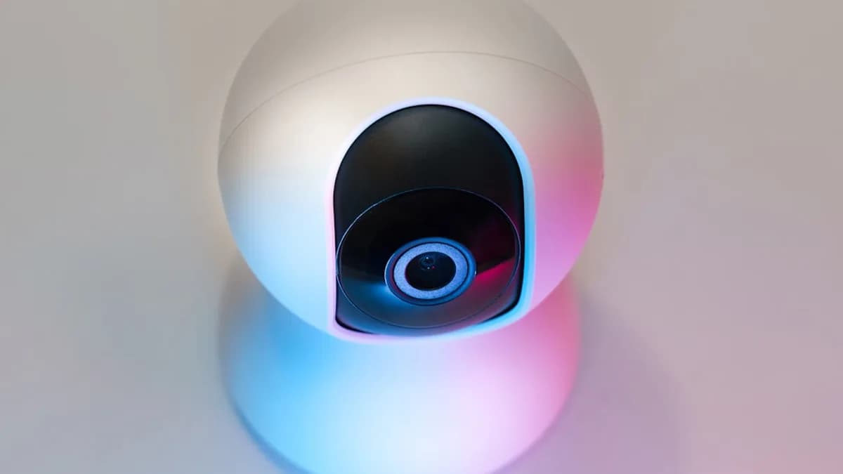 A camera that is sitting on a table