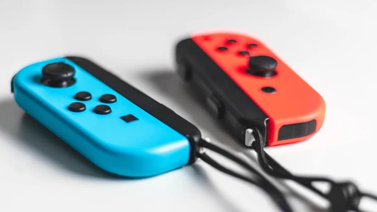 orange and black nintendo switch