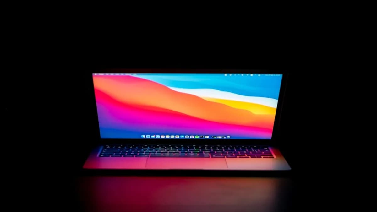 black and silver laptop computer