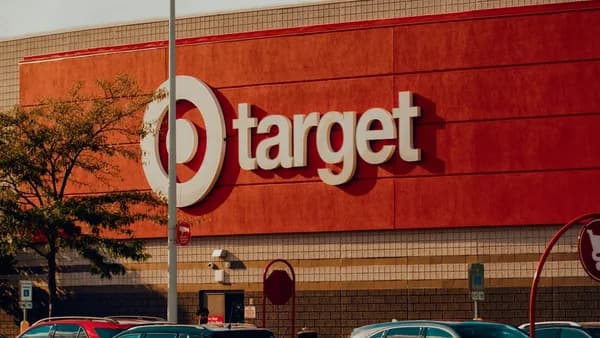 a target store with cars parked in front of it
