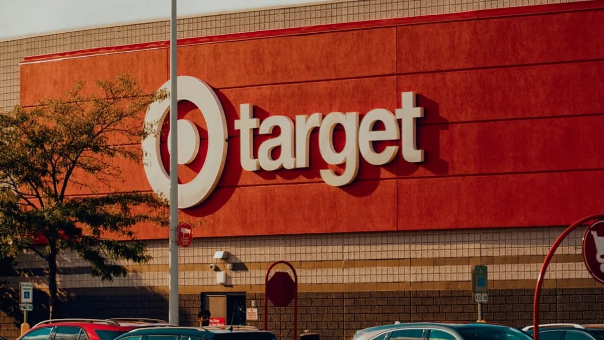 a target store with cars parked in front of it