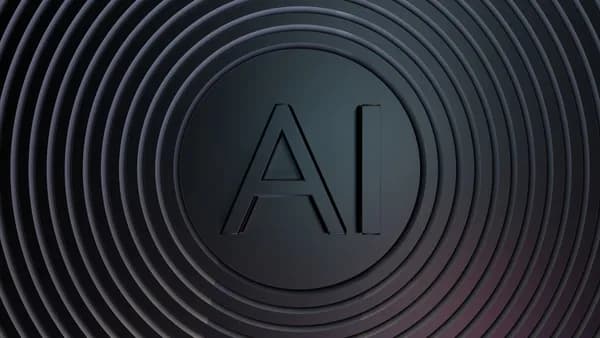 Concentric circles with ai logo in center