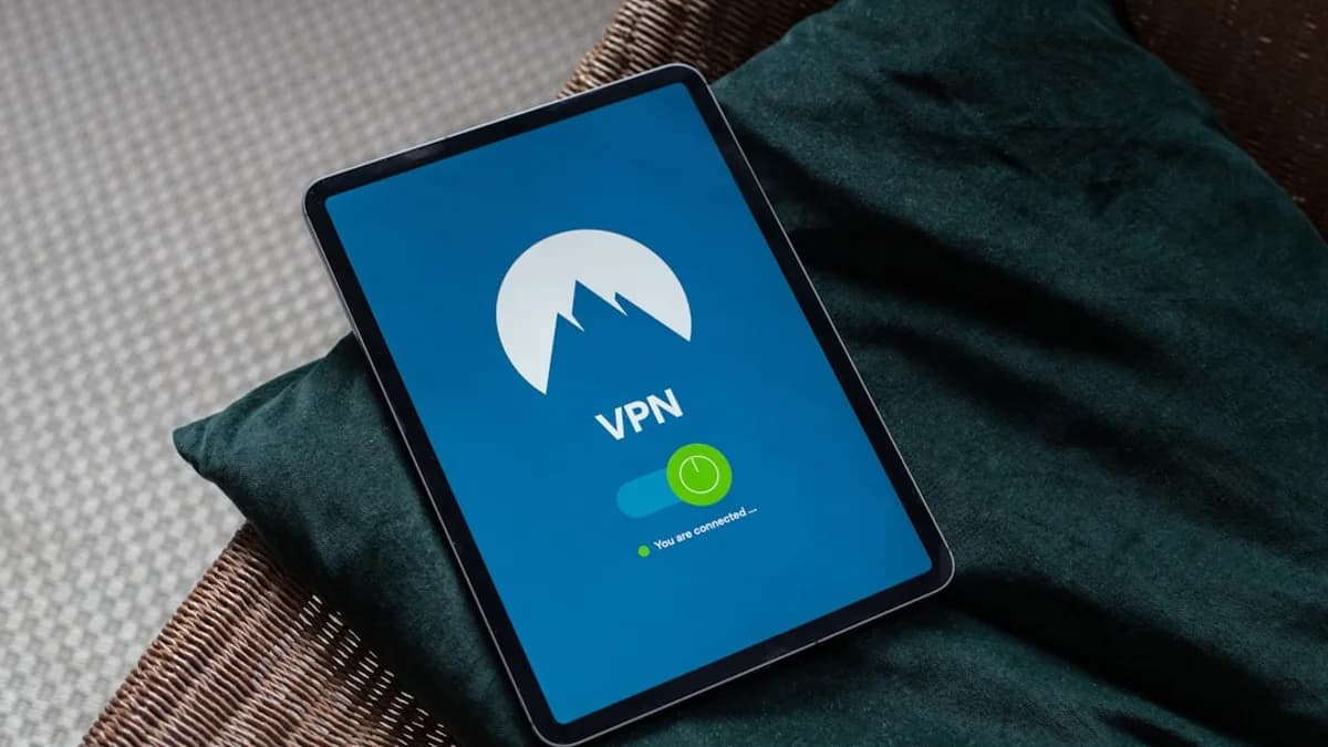 turned-on tablet computer screen