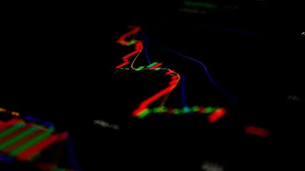 a close up of a computer screen with a dark background