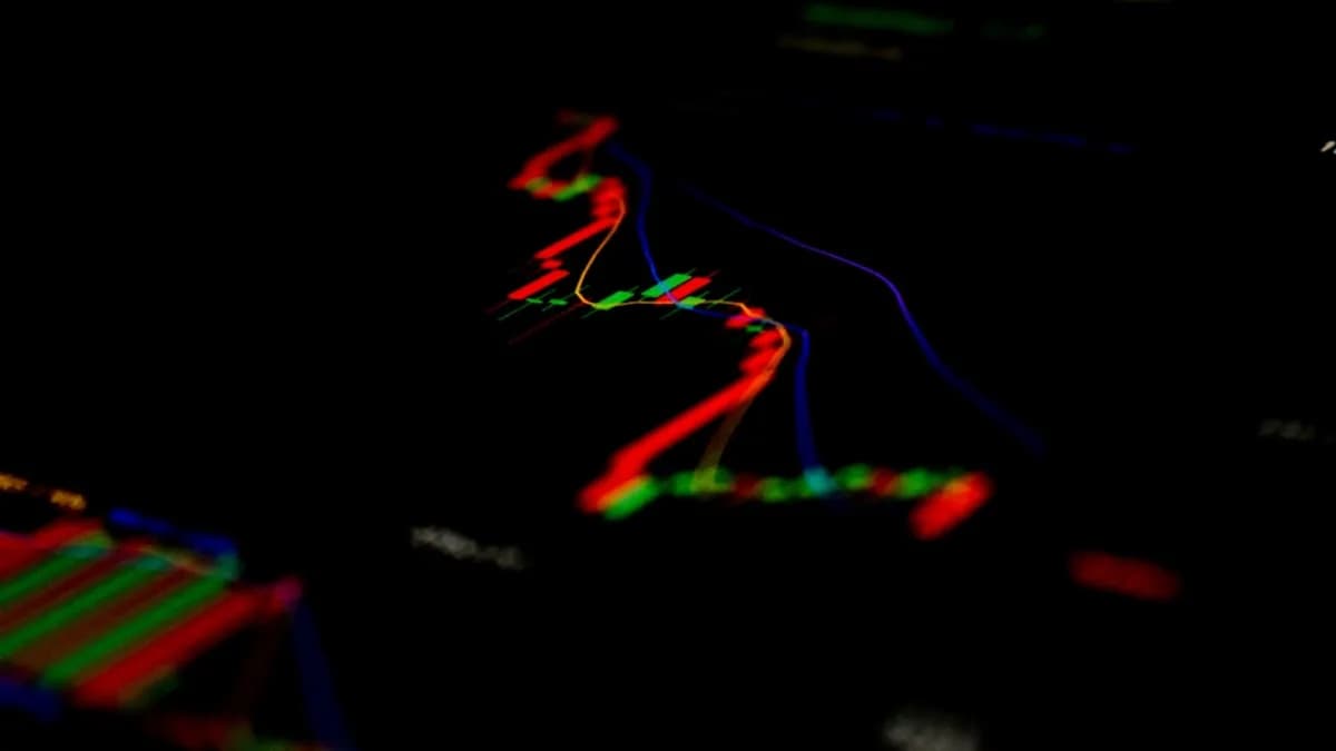 a close up of a computer screen with a dark background