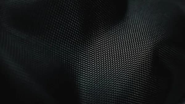 a close up of a black fabric texture