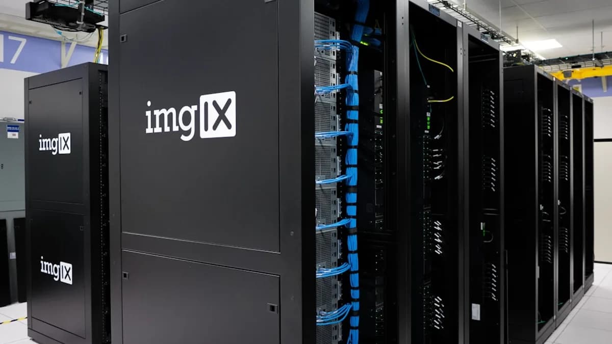 black ImgIX server system