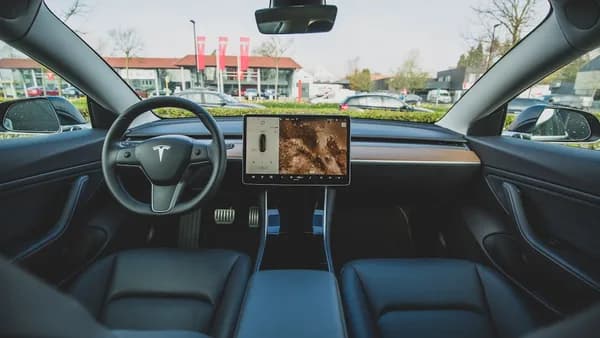 black car interior \