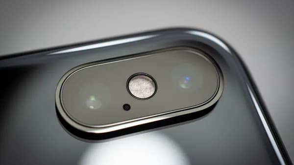 space gray iPhone X