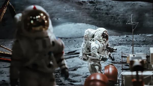 a few people in space suits