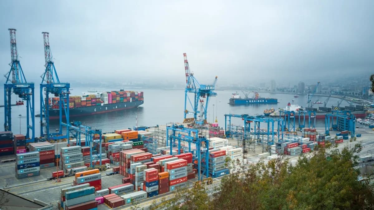 blue and red cargo ship on sea during daytime