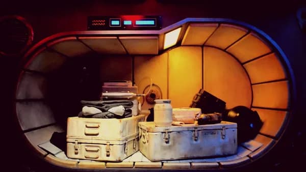 a car with a large engine