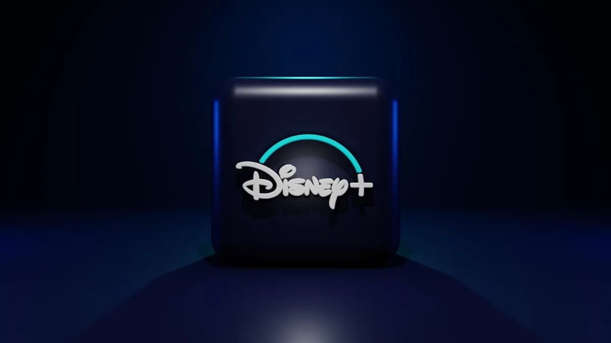 a blue rectangular object with a green logo on it