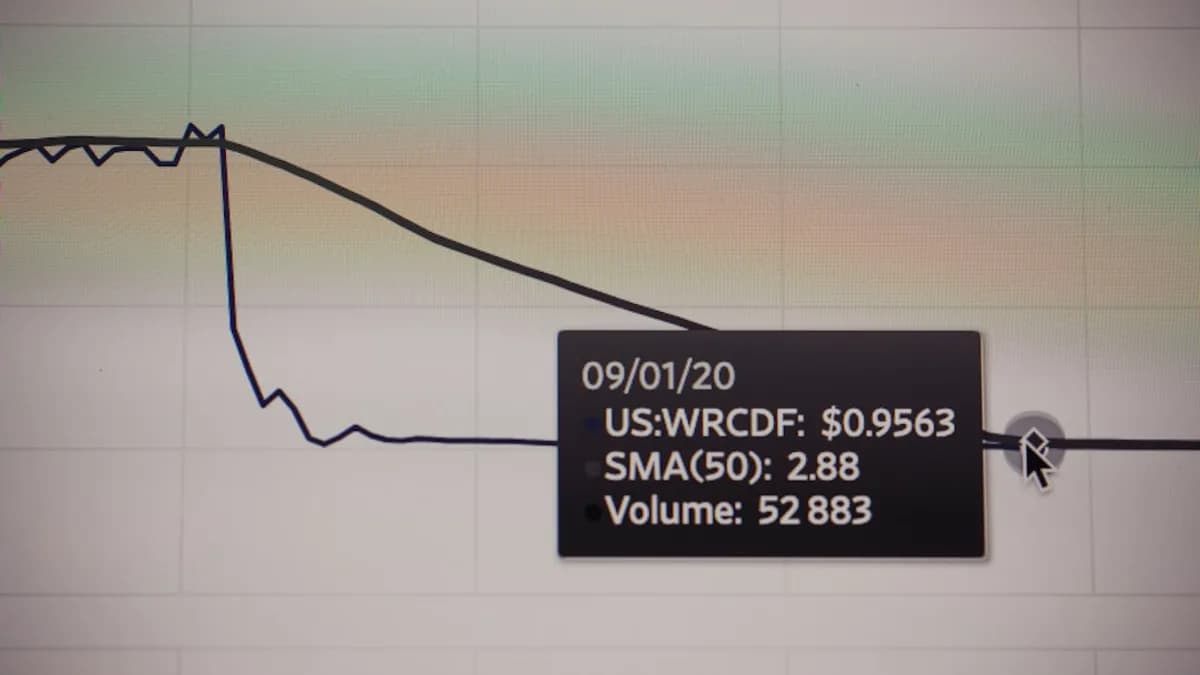 a black sign with a price tag on it