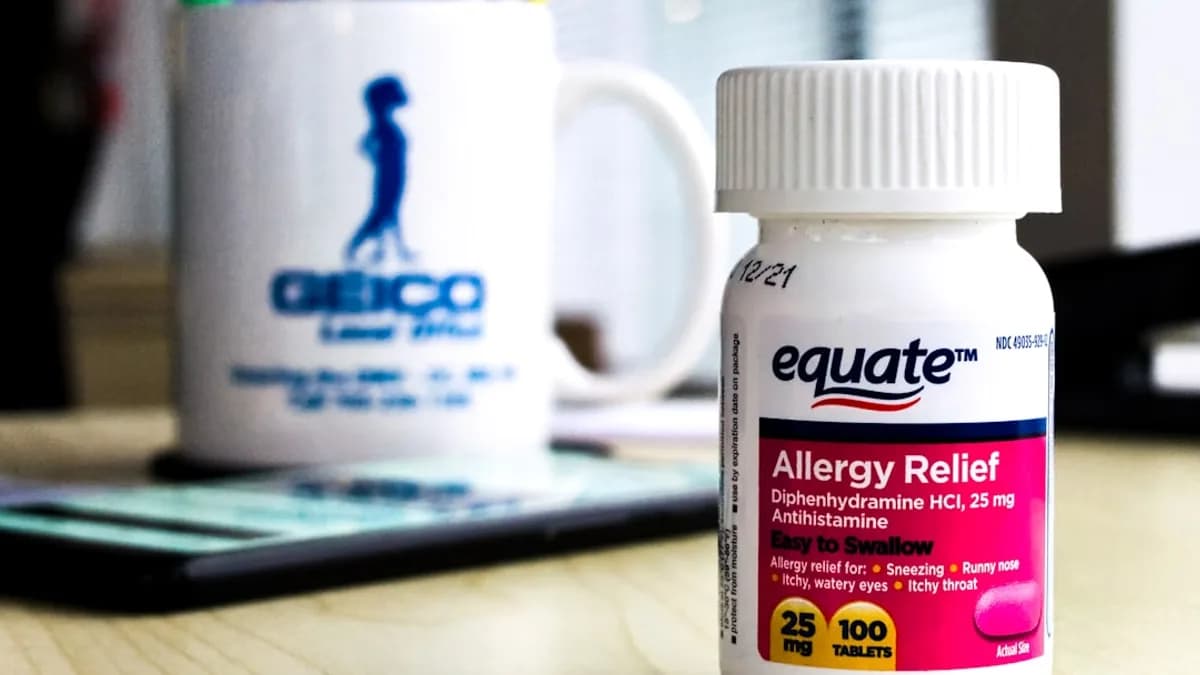 equate allergy relief tablets 100 tablets