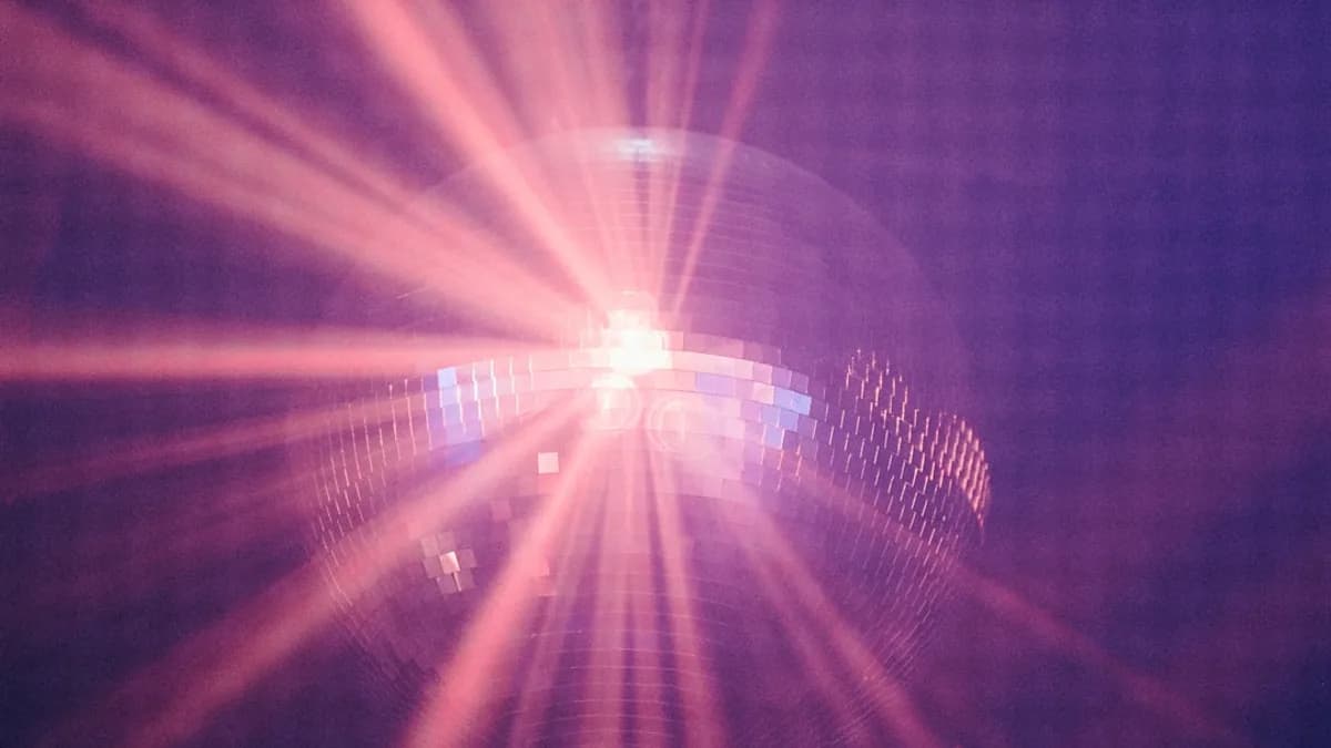 the sun is shining brightly through the lens