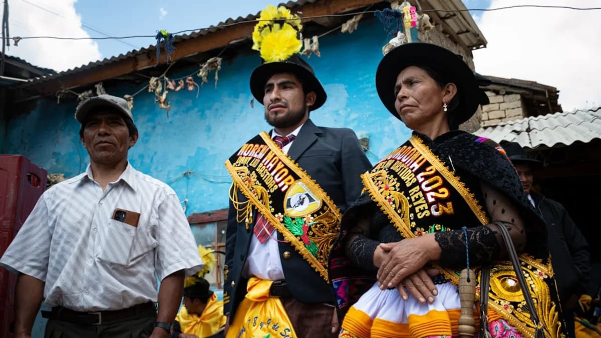 a group of people standing next to each other