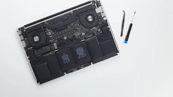 black electronic device