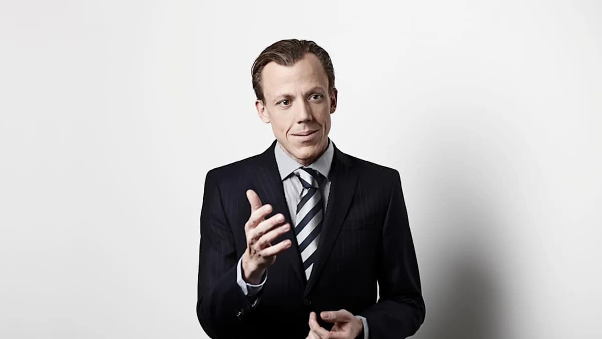 man in black suit jacket