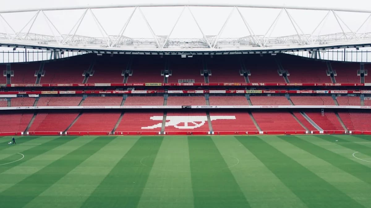 green and red stadium