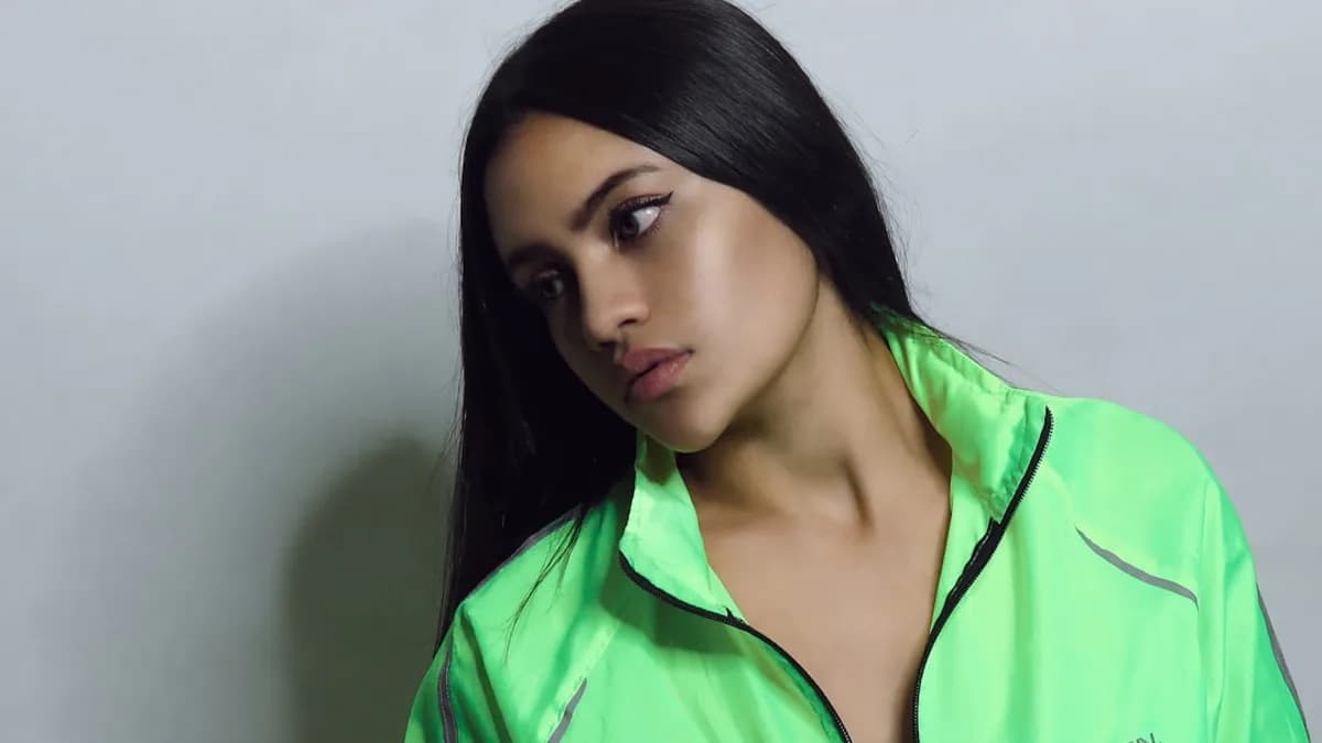 woman in green button up shirt