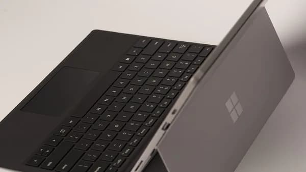 black and silver laptop computer