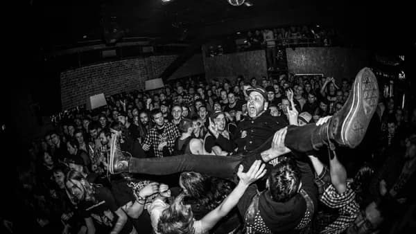 a crowd of people at a concert