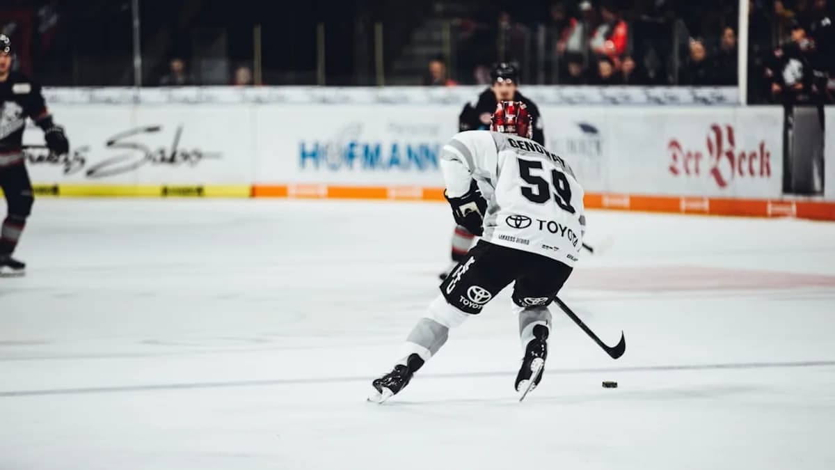 people playing ice hockey