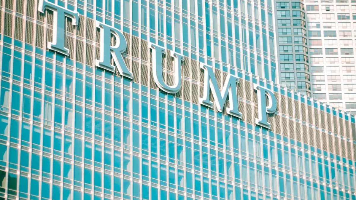 blue and white concrete building